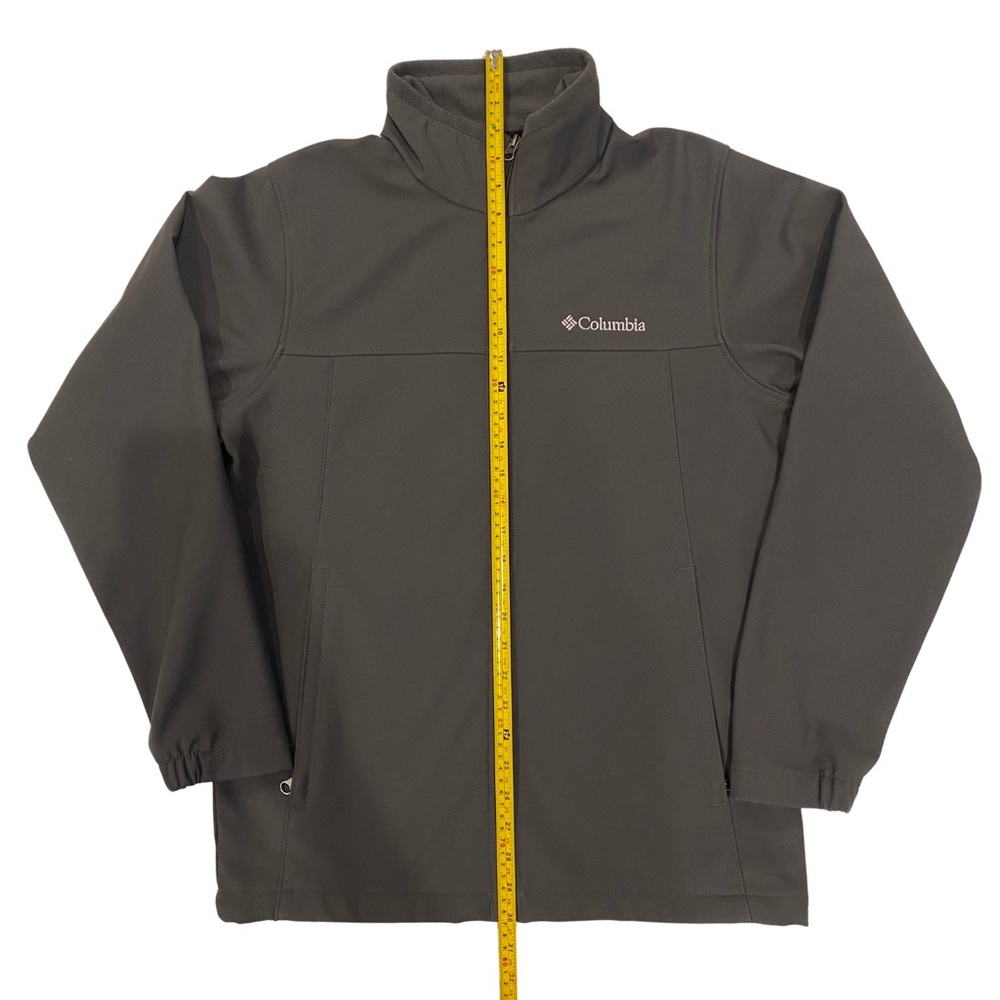 Columbia Men’s Charcoal Fleece Softshell Jacket | Size Small - Picture 6 of 7